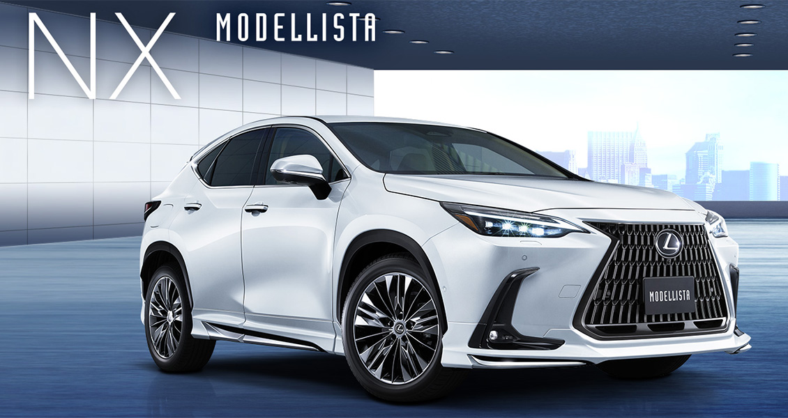 Тюнинг Lexus NX от Modellista. Обвес, диски и многое другое.